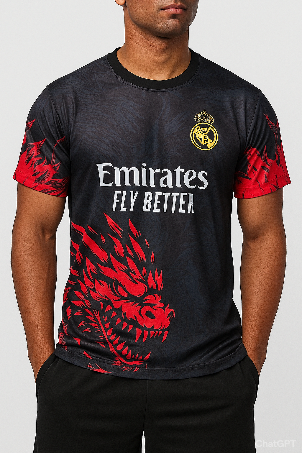 Real Madrid Red Dragun Special Edition Jersey 2025/26